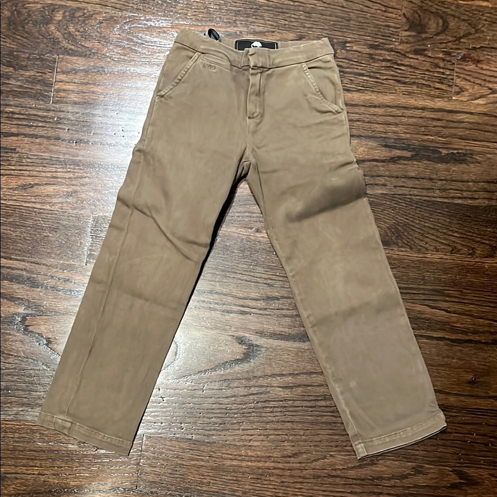 Little Marc Jacobs Casual Khaki Cotton Twill Bottoms